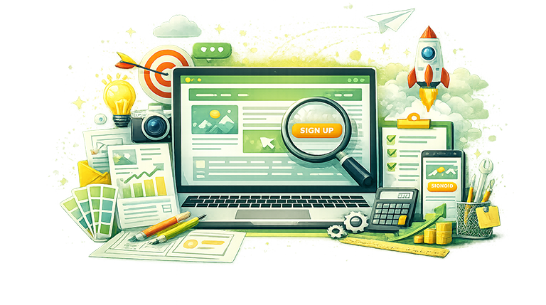 Landing Page Creation